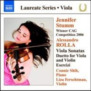 Rolla - Sonatas For Viola And Piano i gruppen Externt_Lager / Naxoslager hos Bengans Skivbutik AB (650816)