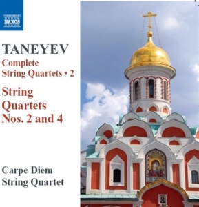 Taneyev - String Quartets i gruppen VI TIPSER / Julegavetips CD hos Bengans Skivbutik AB (650829)