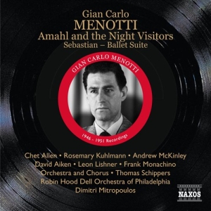 Menotti - Amahl And The Night Visitors i gruppen VI TIPSER / Julegavetips CD hos Bengans Skivbutik AB (650833)