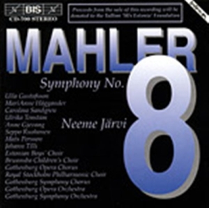 Mahler Gustav - Symphony 8 (Järvi) i gruppen VI TIPSER / Julegavetips CD hos Bengans Skivbutik AB (651090)