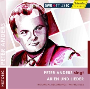 Various Composers - Peter Anders Singt Arien Und Lieder i gruppen VI TIPSER / Julegavetips CD hos Bengans Skivbutik AB (651857)