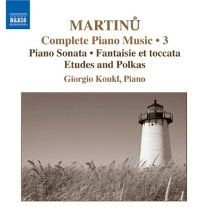 Martinu: Koukl - Piano Music Vol.3 i gruppen VI TIPSER / Julegavetips CD hos Bengans Skivbutik AB (652102)