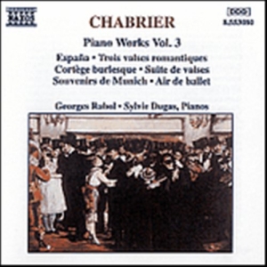 Chabrier Emmanuel - Verk För Piano Vol 3 i gruppen VI TIPSER / Julegavetips CD hos Bengans Skivbutik AB (652601)