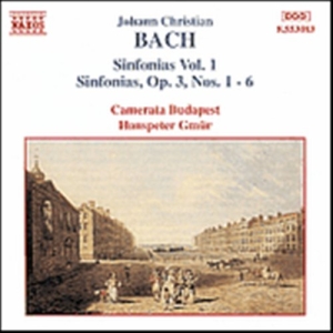 Bach Johann Christian - Sinfonias Vol 1 i gruppen CD hos Bengans Skivbutik AB (653484)