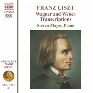 Liszt - Wagner And Weber Transcriptions i gruppen VI TIPSER / Julegavetips CD hos Bengans Skivbutik AB (654527)