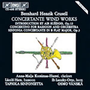 Crusell Bernhard - Works For Clarinet & Orchestra i gruppen Externt_Lager / Naxoslager hos Bengans Skivbutik AB (655736)