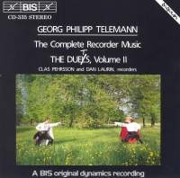 Telemann Georg Philipp - Complete Recorder Music Vol 2 i gruppen VI TIPSER / Julegavetips CD hos Bengans Skivbutik AB (655863)