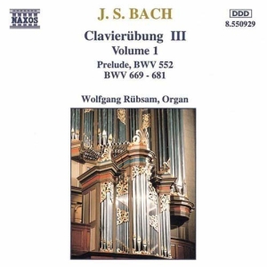 Bach Johann Sebastian - Clavierubung Iii Vol 1 i gruppen VI TIPSER / Julegavetips CD hos Bengans Skivbutik AB (656048)