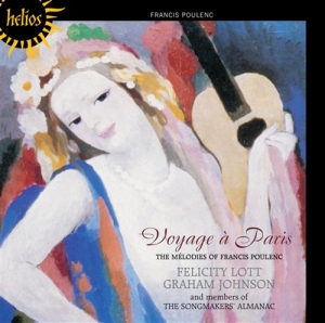 Poulenc - Voyage A Paris i gruppen Externt_Lager / Naxoslager hos Bengans Skivbutik AB (657086)