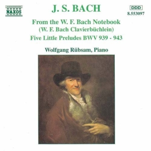 Bach Johann Sebastian - From The Wf Bach Notebook i gruppen VI TIPSER / Julegavetips CD hos Bengans Skivbutik AB (657764)