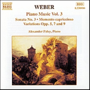 Weber Carl Maria Von - Piano Music Vol 3 i gruppen VI TIPSER / Julegavetips CD hos Bengans Skivbutik AB (657775)