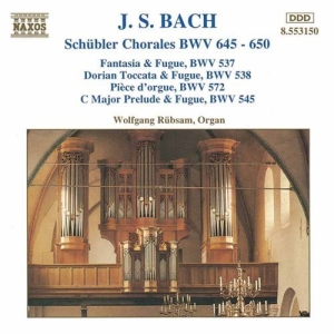 Bach Johann Sebastian - Schubler Chorales i gruppen VI TIPSER / Julegavetips CD hos Bengans Skivbutik AB (657778)