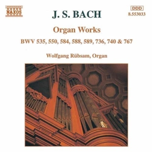 Bach Johann Sebastian - Organ Works i gruppen VI TIPSER / Julegavetips CD hos Bengans Skivbutik AB (658834)