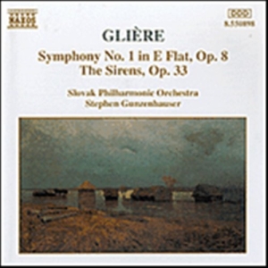 Gliere Reinhold - Symphony No 1 Op 8 i gruppen VI TIPSER / Julegavetips CD hos Bengans Skivbutik AB (658839)