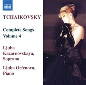 Tchaikovsky - Songs Volume 4 i gruppen VI TIPSER / Julegavetips CD hos Bengans Skivbutik AB (663332)