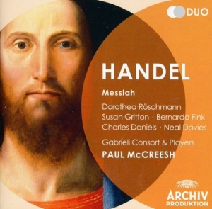 Händel - Messias i gruppen CD / CD Klassisk hos Bengans Skivbutik AB (665151)