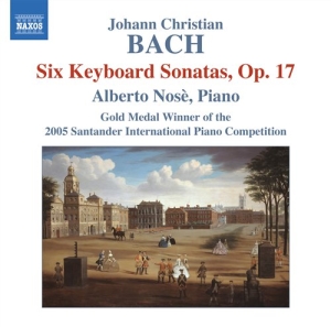 Bach J.C. - Keyboard Sonatas Op 17 i gruppen Externt_Lager / Naxoslager hos Bengans Skivbutik AB (667068)