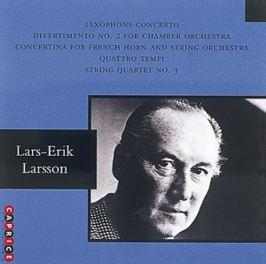 Larsson Lars-Erik - Saxophone Concerto i gruppen VI TIPSER / Julegavetips CD hos Bengans Skivbutik AB (667983)