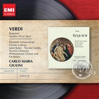 Carlo Maria Giulini - Verdi: Requiem & Four Sacred P i gruppen CD / Klassisk hos Bengans Skivbutik AB (669084)