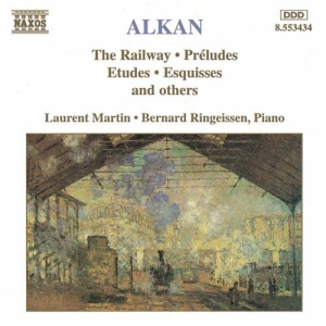 Alkan Charles - The Railway And Other Piano Wo i gruppen CD hos Bengans Skivbutik AB (669179)