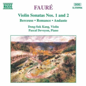 Faure Gabriel - Violin Sonatas Nos 1 & 2 i gruppen VI TIPSER / Julegavetips CD hos Bengans Skivbutik AB (670763)