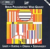 Ligeti Gyorgy - Wind Quintet /Kurtag i gruppen VI TIPSER / Julegavetips CD hos Bengans Skivbutik AB (671451)