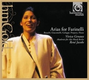 Genaux Vivica - Arias For Farinelli i gruppen CD / Annet hos Bengans Skivbutik AB (671876)