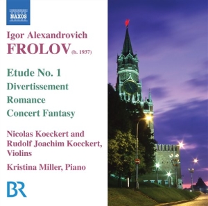 Frolov - Works For Violin & Piano i gruppen VI TIPSER / Julegavetips CD hos Bengans Skivbutik AB (672849)