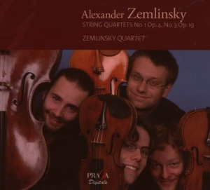 A. Von Zemlinsky - String Quartets 1 & 4 i gruppen CD / Klassisk,Annet hos Bengans Skivbutik AB (675192)