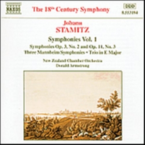 Stamitz Carl - Symphonies Vol 1 i gruppen VI TIPSER / Julegavetips CD hos Bengans Skivbutik AB (676449)