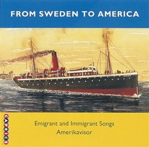 Various Artists - Amerikavisor Från Sverige Till Amer i gruppen CD / Elektroniskt,Svensk FolkeMusikkk hos Bengans Skivbutik AB (678634)