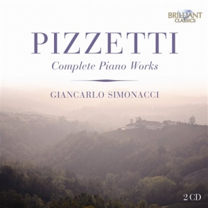 Pizzetti Ildebrando - Complete Piano Works i gruppen CD hos Bengans Skivbutik AB (684688)