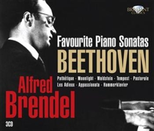 Beethoven Ludwig Van - Alfred Brendel Favourite Piano Sona i gruppen CD / Annet hos Bengans Skivbutik AB (684888)