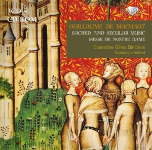 Machaut Guillaume De - Sacred And Secular Music i gruppen Externt_Lager / Naxoslager hos Bengans Skivbutik AB (684909)