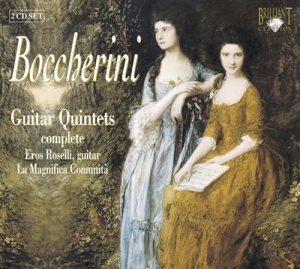 Boccherini Luigi - Complete Guitar Quintets i gruppen Externt_Lager / Naxoslager hos Bengans Skivbutik AB (685955)