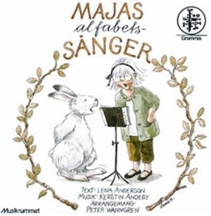 Andeby Kerstin - Majas Alfabets-Sanger (Norsk) i gruppen Externt_Lager / Naxoslager hos Bengans Skivbutik AB (687862)