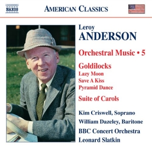 Anderson - Orchestral Works Vol 5 i gruppen VI TIPSER / Julegavetips CD hos Bengans Skivbutik AB (688437)