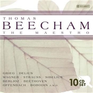 Sir Thomas Beecham - Beecham - The Maestro i gruppen CD / Annet hos Bengans Skivbutik AB (688564)