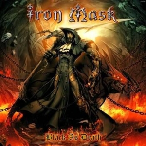 Iron Mask - Black As Death i gruppen CD / Metal/ Heavy metal hos Bengans Skivbutik AB (690856)