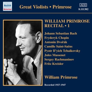 William Primrose - Recital i gruppen VI TIPSER / Julegavetips CD hos Bengans Skivbutik AB (691641)