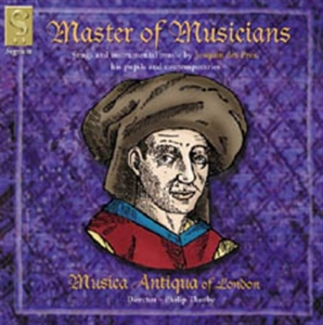 Musiqua Antiqua - Master Of Musicians: Josquin Des Pr i gruppen VI TIPSER / Julegavetips CD hos Bengans Skivbutik AB (693266)