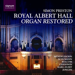 Preston Simon - Royal Albert Hall Organ Restored i gruppen VI TIPSER / Julegavetips CD hos Bengans Skivbutik AB (693296)