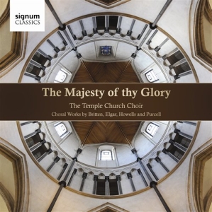 Temple Church Choir - The Majesty Of Thy Glory i gruppen VI TIPSER / Julegavetips CD hos Bengans Skivbutik AB (693464)