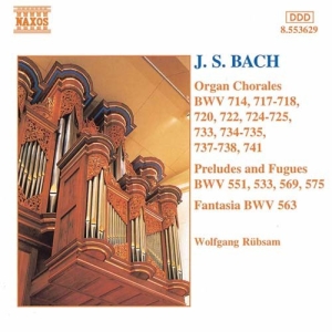 Bach Johann Sebastian - Organ Chorales i gruppen CD hos Bengans Skivbutik AB (693512)