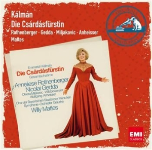 Anneliese Rothenberger - Die Csárdásfürstin i gruppen CD / Klassisk hos Bengans Skivbutik AB (693791)