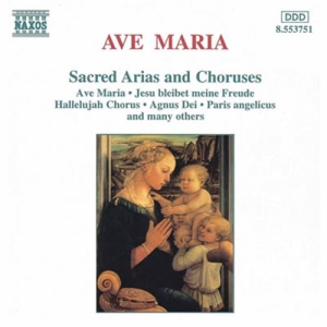 Various - Ave Maria - Sacred Arias And Chorus i gruppen CD / Klassisk,Reggae hos Bengans Skivbutik AB (695278)