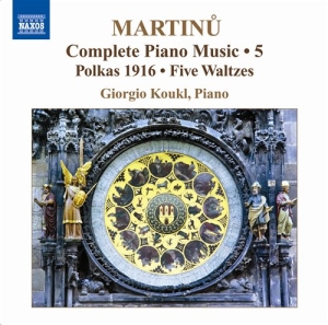 Martinu - Piano Works Vol 5 i gruppen VI TIPSER / Julegavetips CD hos Bengans Skivbutik AB (698283)