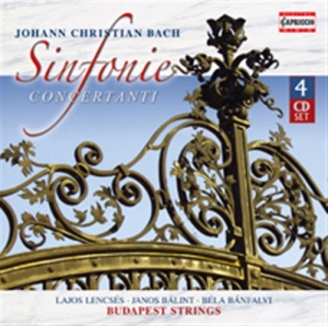 Jc Bach - Sinfonie Concertanti i gruppen Externt_Lager / Naxoslager hos Bengans Skivbutik AB (698715)