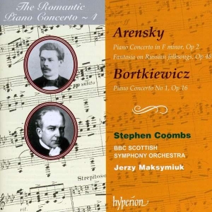 Arensky Anton - Piano Conc /Bortkiewicz i gruppen Externt_Lager / Naxoslager hos Bengans Skivbutik AB (699192)