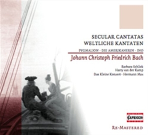 Jcf Bach - Secular Cantatas i gruppen VI TIPSER / Julegavetips CD hos Bengans Skivbutik AB (699401)